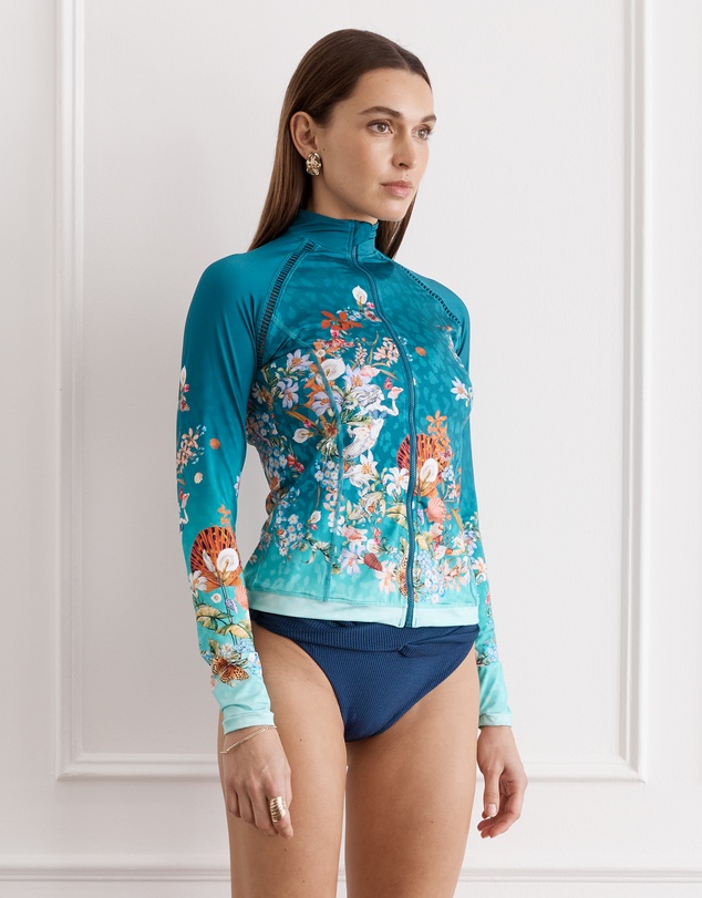 Aqua Blu Australia - Sirene Hayley Rash Guard