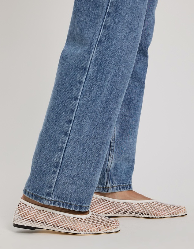 Atmos&Here - Mary Mid Rise Straight Leg Jeans
