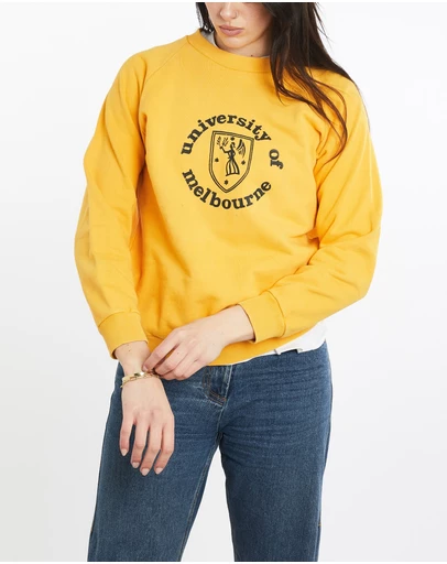 Vintage by The Real Deal - Pre Loved - Vintage 70s University Of Melbourne Sweatshirt