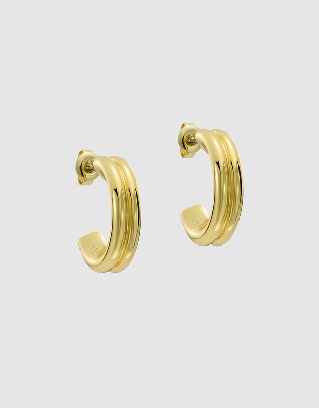 Ted Baker - HILYA: Hidden Heart Small Hoop Earrings