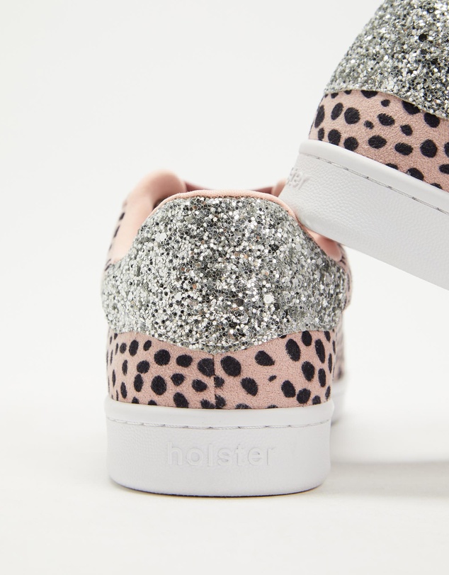 Holster - Stardust Glitter Sneakers - Blush Cheetah - Women's
