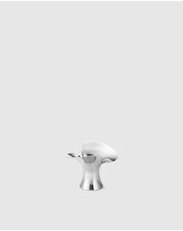 Georg Jensen - Bloom Taper Candleholders, 2 Pieces