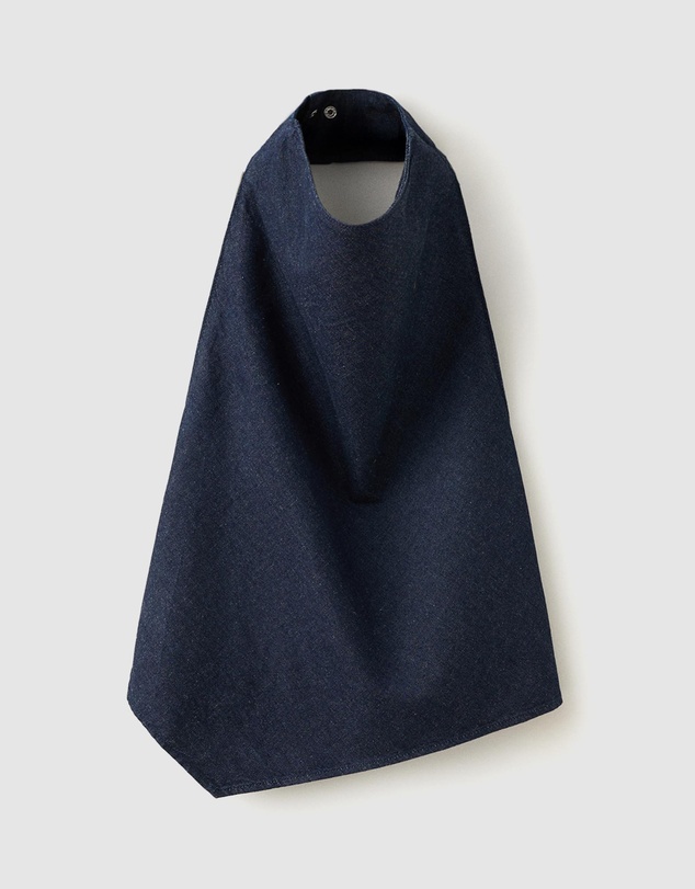 M.N.G - Open-Back Denim Top