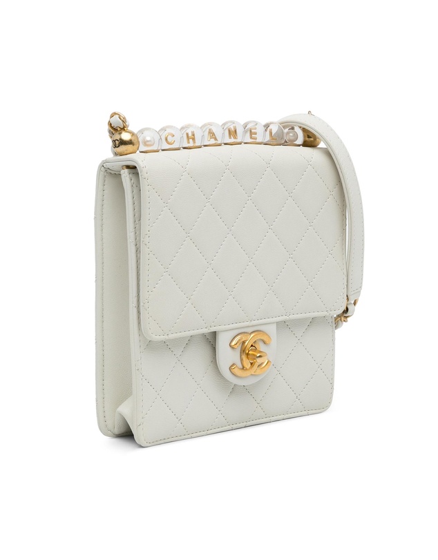 Pre-Loved by Azura Reborn - Pre-Loved Small Chic Pearls Flap