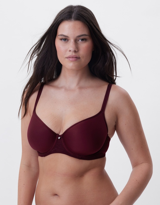 Bras N Things - Pure Body Full Cup Bra - Berry