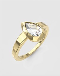 GUESS - Guess 9mm Crystal Drop Ring