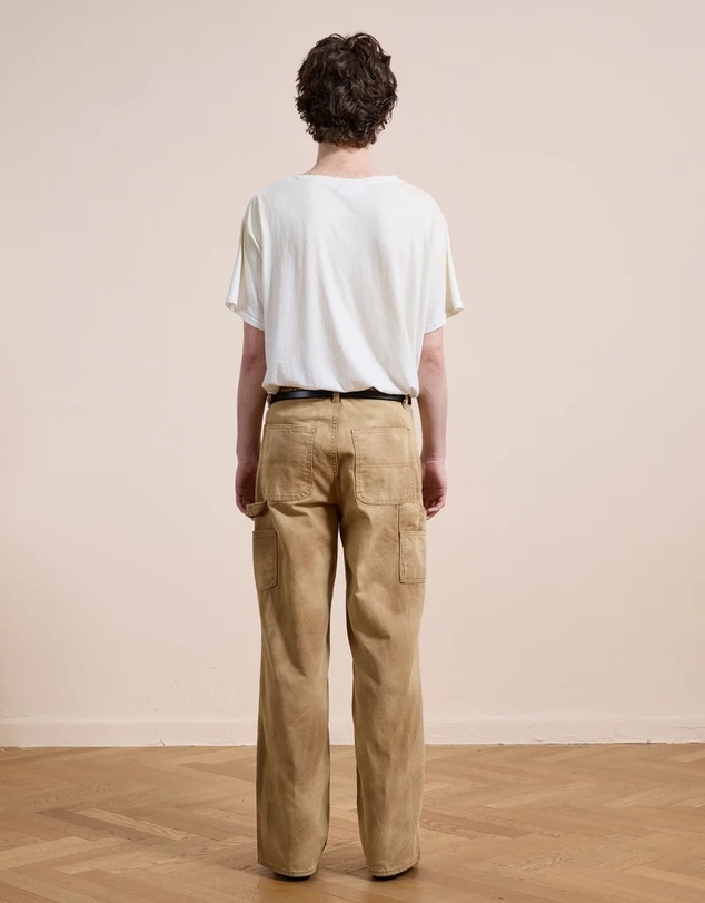 Found - Canvas Studded Work Pants