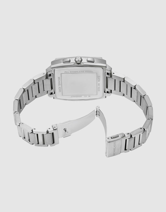 Michael Kors - Rhys Silver Tone Chronograph Watch