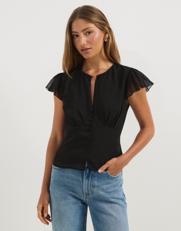 Atmos&Here - Kailee Key Hole Top