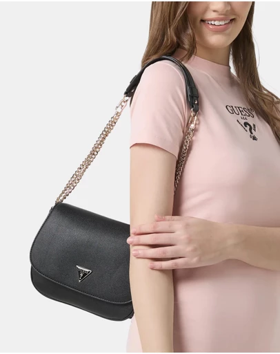 GUESS - Fedora Flap Shoulder Bag