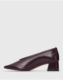 Betts - Alora Block Heel Ballet Pumps