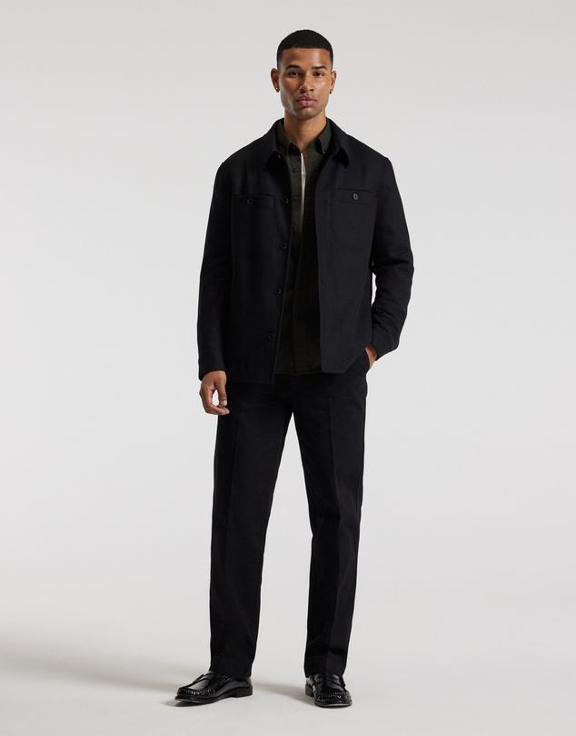 Calibre - Melton Shirt Jacket Black