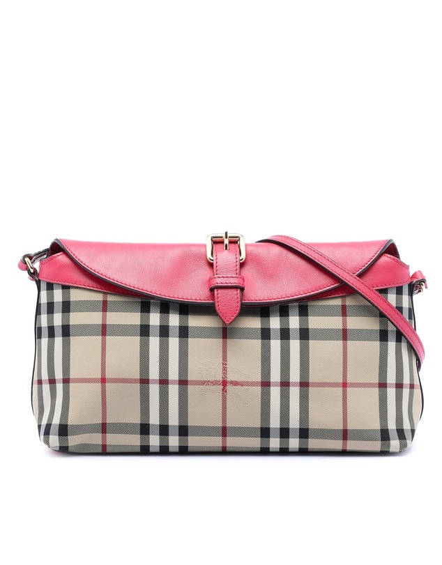 Pre-Loved by Azura Reborn - Pre-Loved Haymarket Check Canvas Leah Crossbody