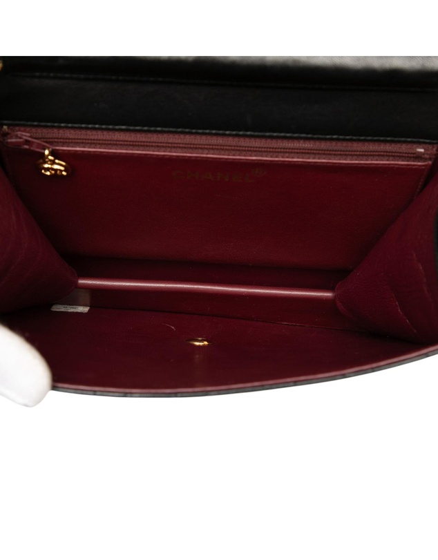 Pre-Loved by Azura Reborn - Pre-Loved Small CC Quilted Lambskin Single Flap