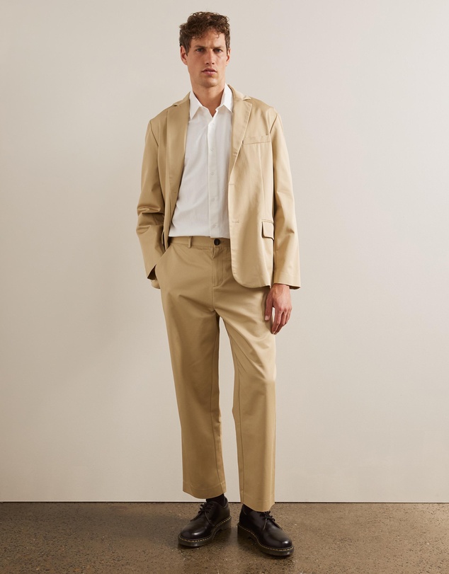 AERE - Organic Cotton Travel Blazer