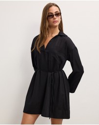 The Fated - Clementine Mini Shirt Dress