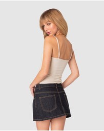EDIKTED - Hope Double Slit Tank Top