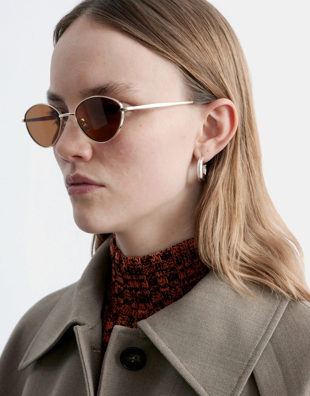 & Other Stories - Wire-Frame Oval Sunglasses