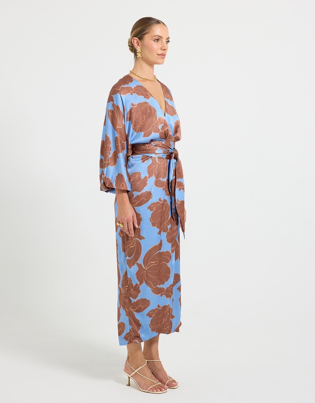 Pasduchas - Lucent Wrap Midi Dress