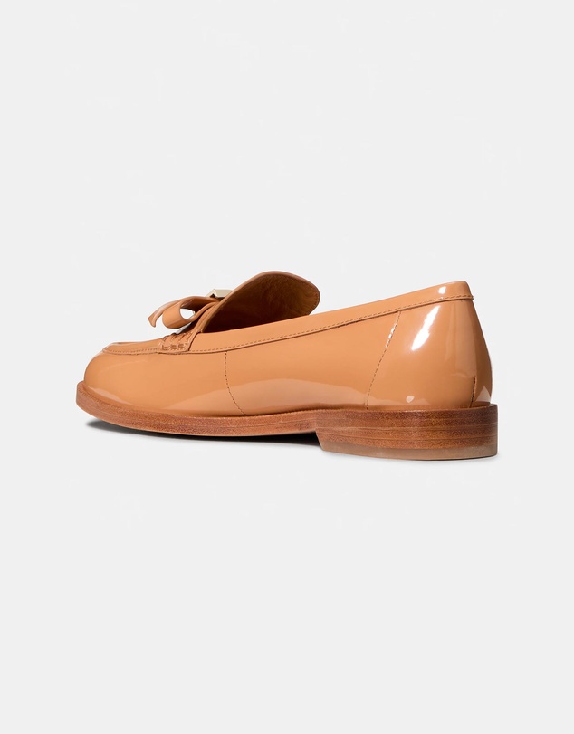 Kate Spade - Deco Bow Patent Leather Loafers
