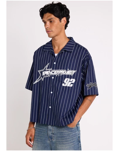 Spencer Project - Baseball Short Sleeve Shirt