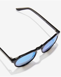 Hawkers Co - HAWKERS - Diamond Black Clear Blue WARWICK X Sunglasses for Men and Women UV400