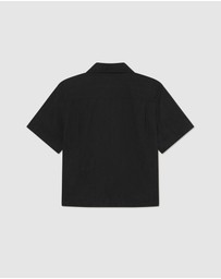 Les Deux - Liam Jacquard Short Sleeve Shirt