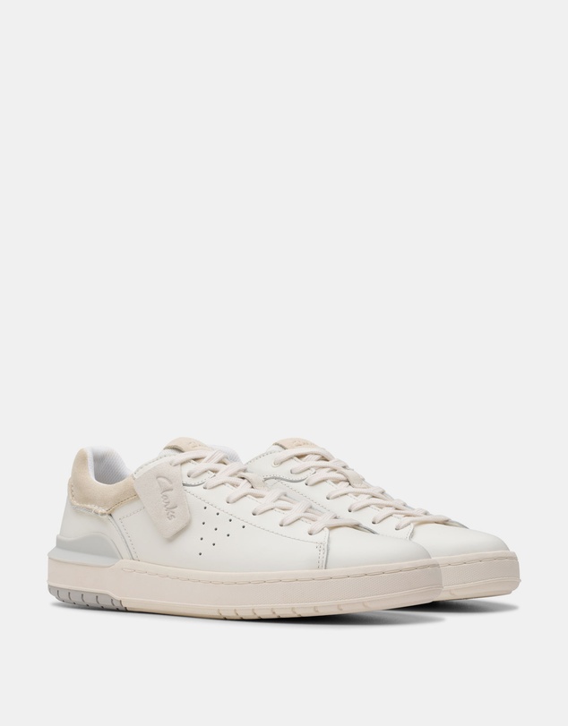 Clarks - Courtlite2 Run White