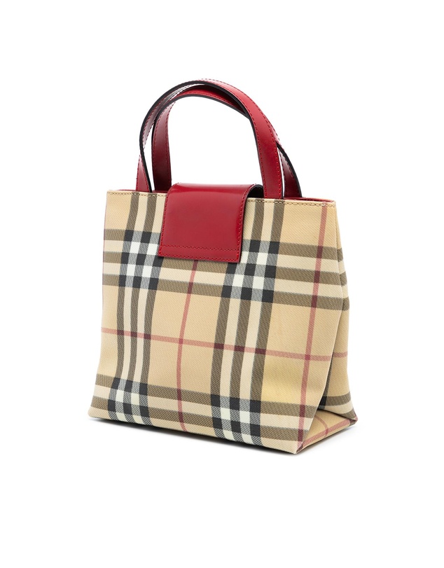 Pre-Loved by Azura Reborn - Pre-Loved House Check Coated Canvas Handbag