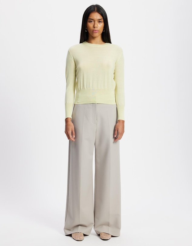 Mcintyre - Polly-Lite Cropped Merino Jumper