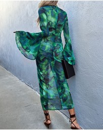 Runaway the Label - Calista Flare Midi Dress