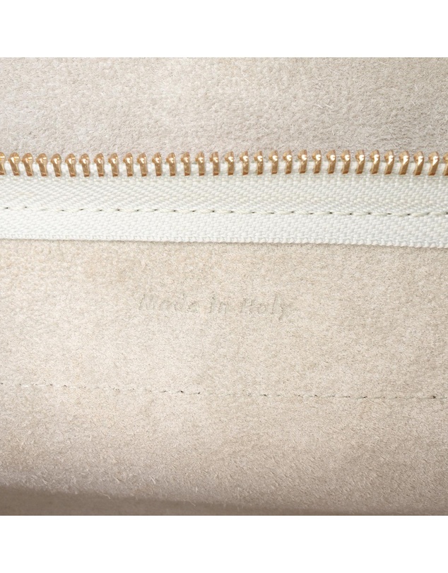 Pre-Loved by Azura Reborn - Pre-Loved celine Refined Grained Leather Handbag with Top Handle and Adjustable Shoulder Strap