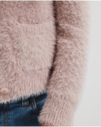 Country Road - Fluffy Knit Cardigan