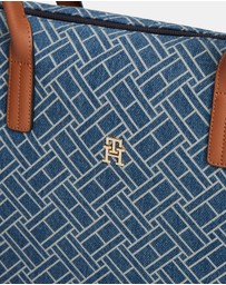 Tommy Hilfiger - Popette Tote Denim Flag