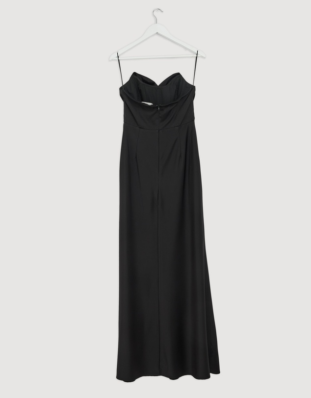 Revibe - Repaired CHANCERY Jada Strapless Corset Maxi Dress - AU 12