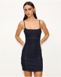 Dazie - Darling Denim Mini Dress