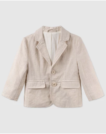 Designer Kidz - Finley Linen Jacket