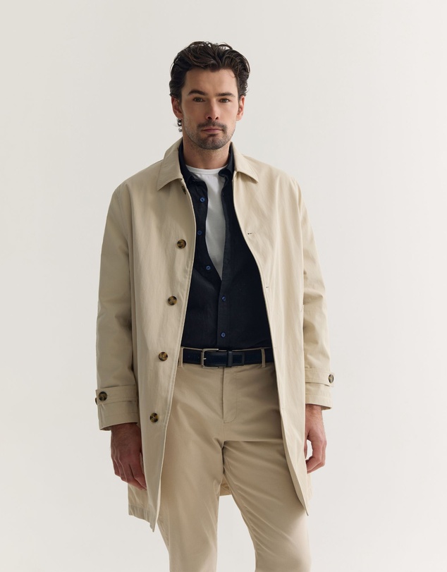Oxford - Jay Cotton Twill Trench Coat