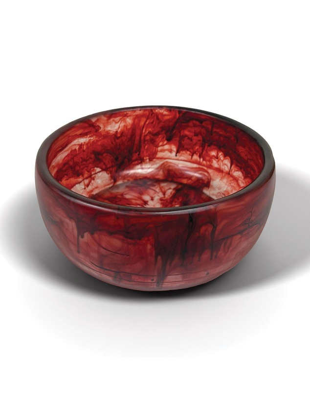 Urban Attitude - Urban Attitude INDI Medium Bowl Height 12cm, Width 26cm, Length 26cm - Berry Red
