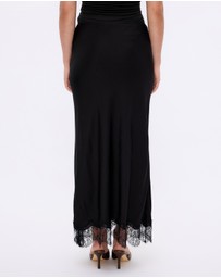 Minima Esenciales - Maely Lace Midi Skirt