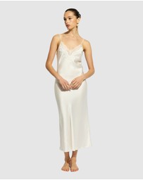 GINIA - Silk Lace Slip