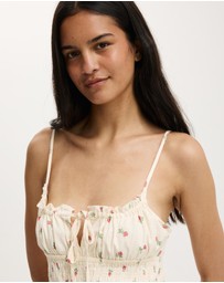 Cotton On - Haven Strappy Mini Dress