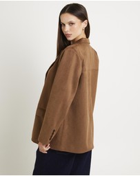 Subtitled - Sophia Suede Blazer