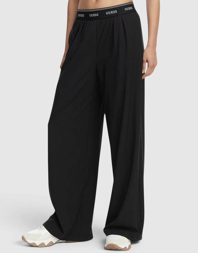GUESS - Mid-Rise Selene Wide Leg Pants