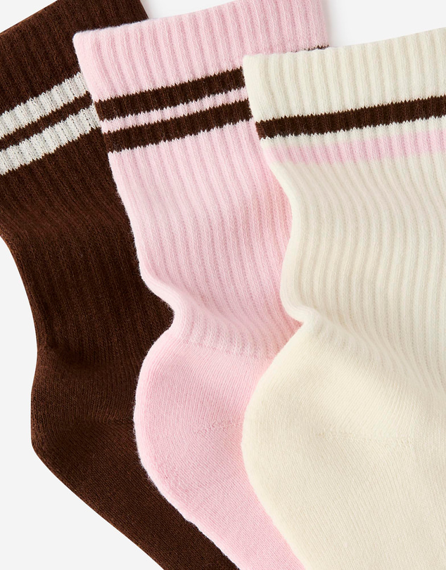Cotton On Body Active - 3-Pack Crew Socks