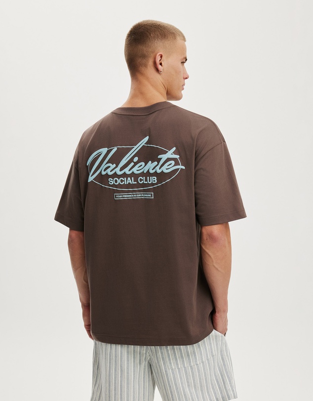 Cotton On - Box Fit Text T-Shirt