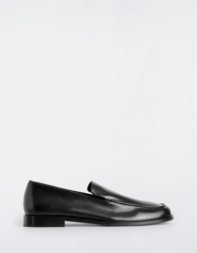COS - Polished-Leather Loafers - Men's