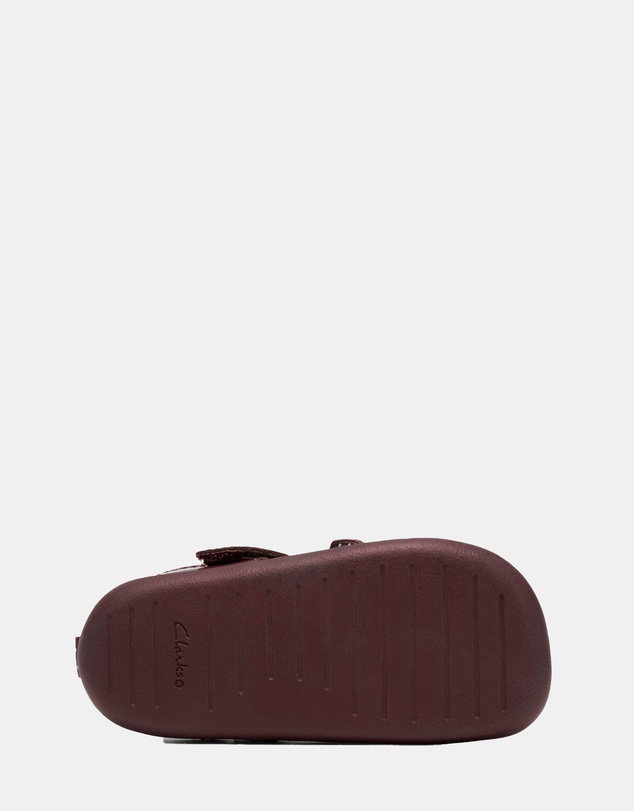 Clarks - Roamer Trim (T) Burgundy Patent