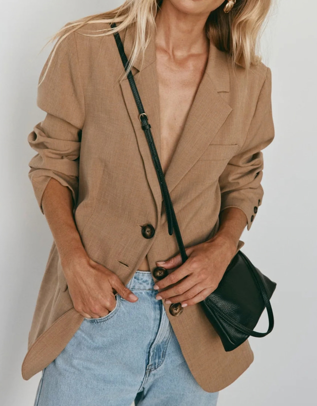 VESTIRSI - Ashley Black Leather Crossbody Bag