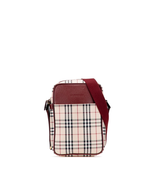 Pre-Loved by Azura Reborn - Pre-Loved House Check Canvas Crossbody